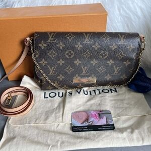 Louis Vuitton Brown Monogram Crossbody Bag